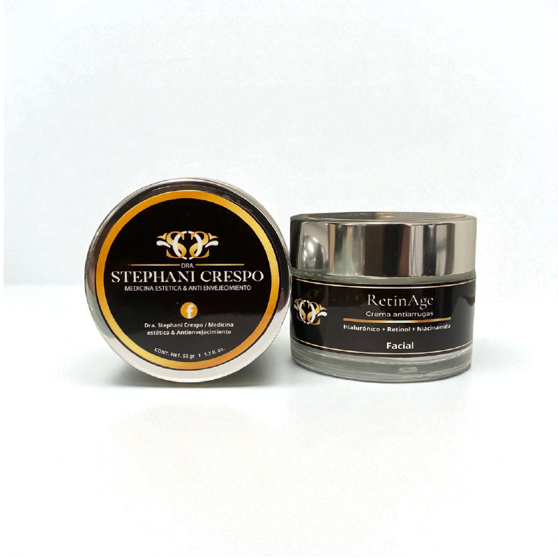Crema Facial Antiarrugas - 50 gr